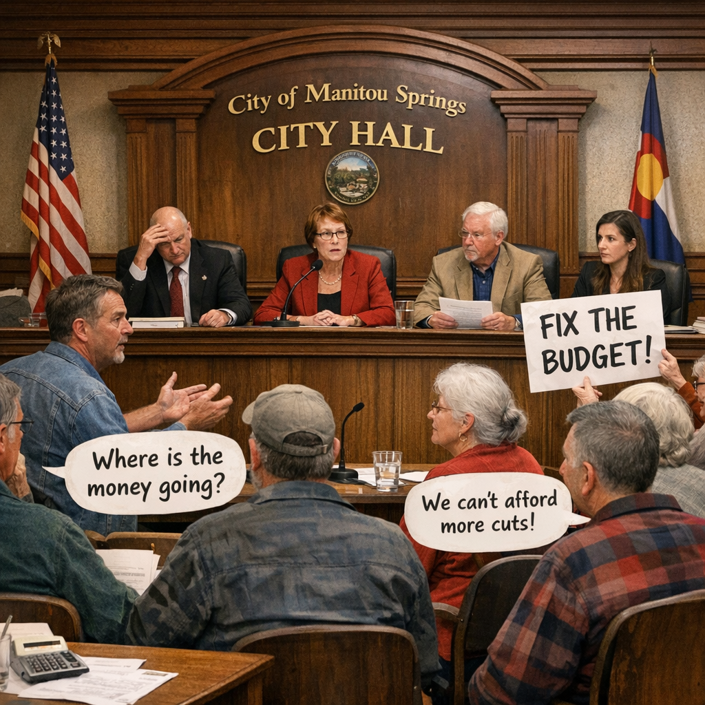 Manitou Springs Faces Budget Shortfall Amid Declining Revenue